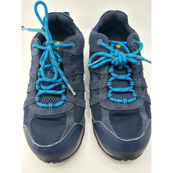 Unisex Columbia Blue Hiking Shoes Size 7 - Picture 2 of 8